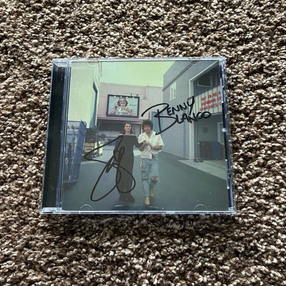 SIGNED Selena Gomez CD